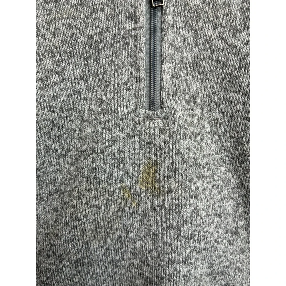 Patagonia Better Sweater 1/4 Zip Pullover Gray Heather 25617 Mens Medium