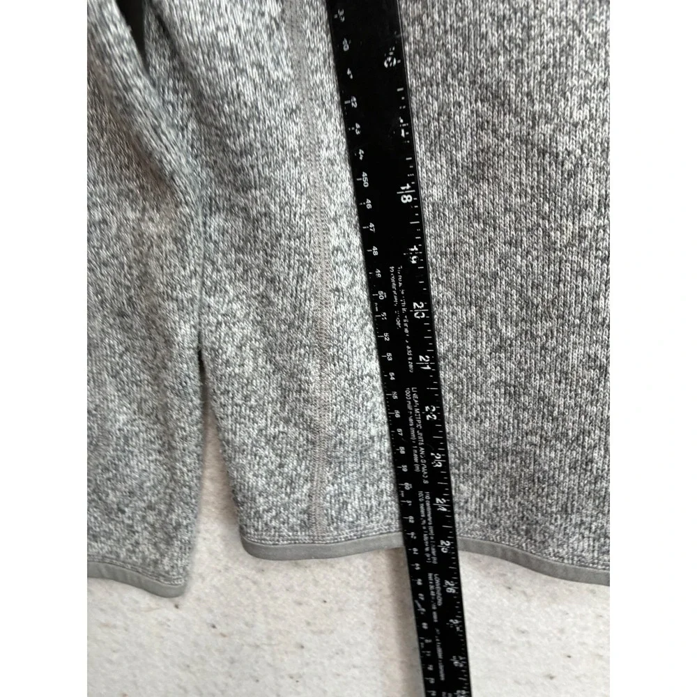 Patagonia Better Sweater 1/4 Zip Pullover Gray Heather 25617 Mens Medium