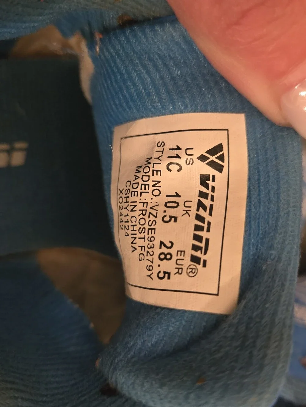 Vibram lightweight blue