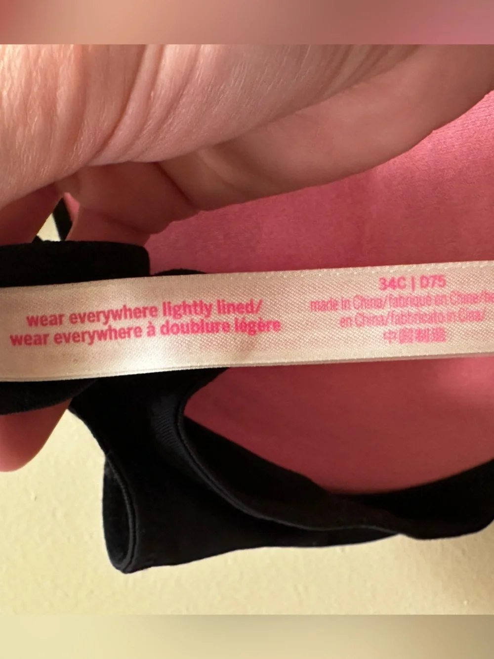 PINK Victorias Secret black pink