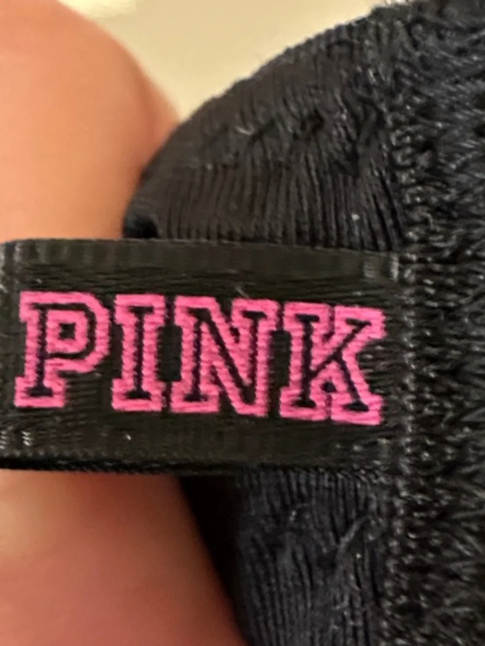 PINK Victorias Secret black pink