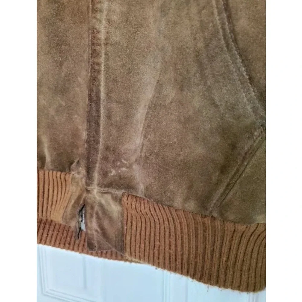 Lakeland suede bomber