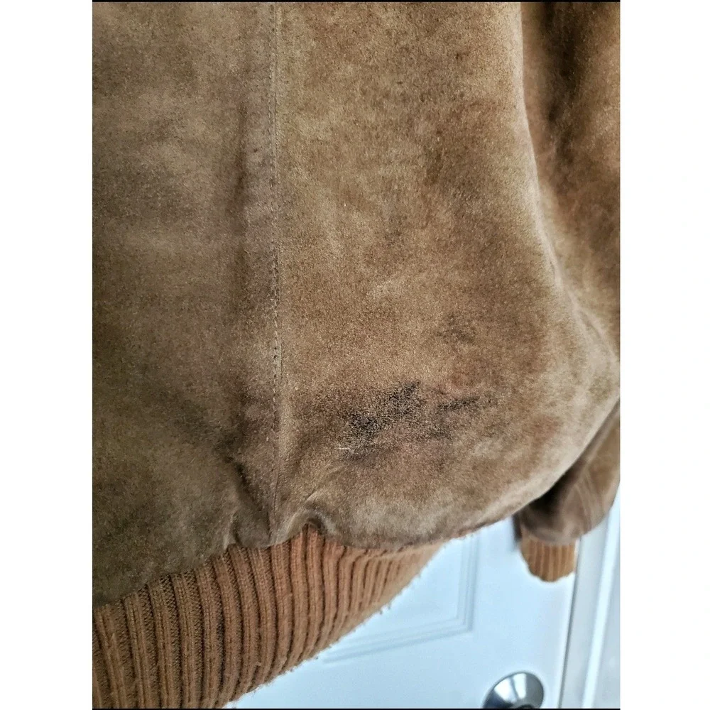 Lakeland suede bomber