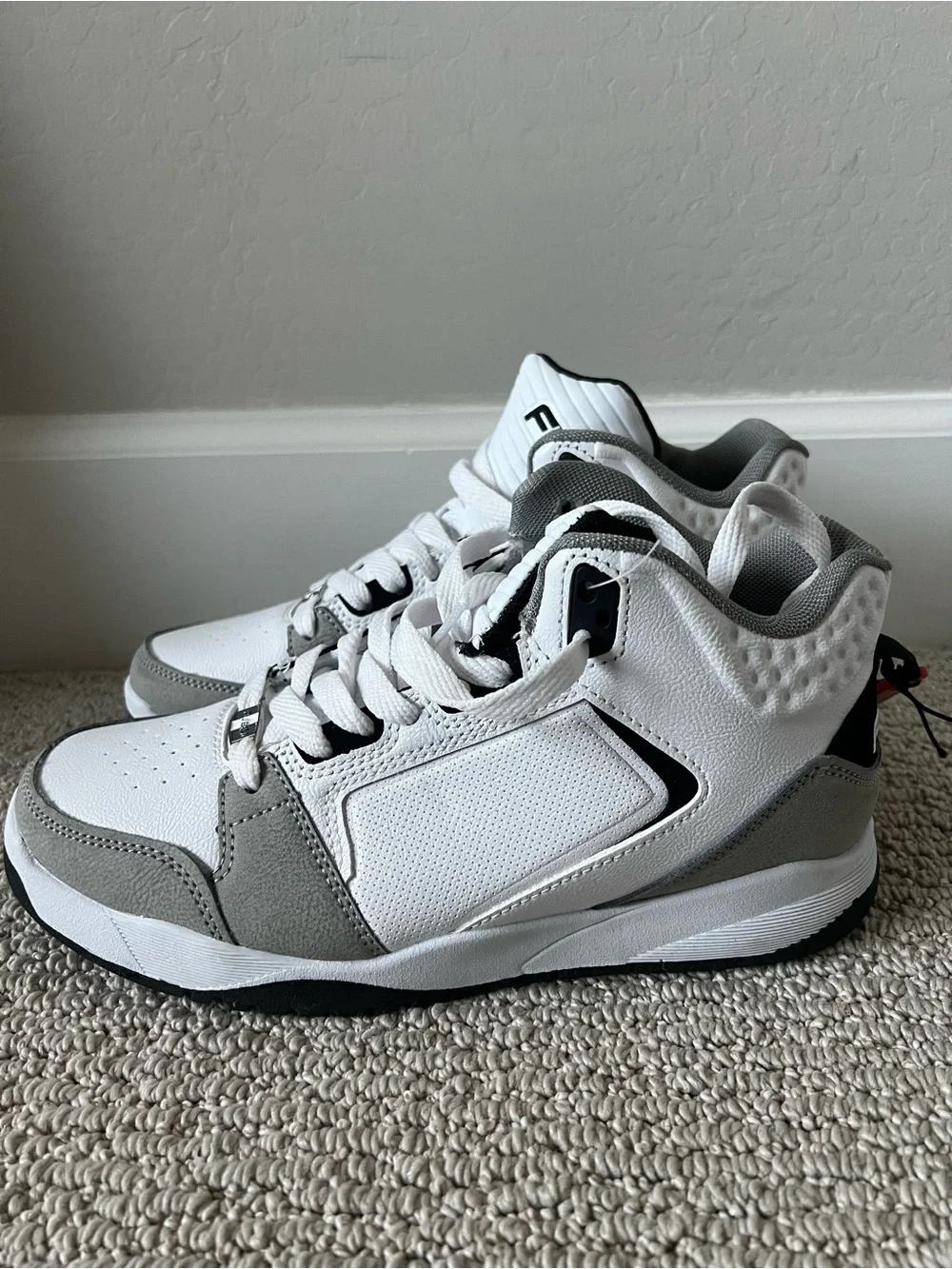 pair of   FUBU Men's the Hustle Athletic Leisure Sneakers size 7 NWT $25