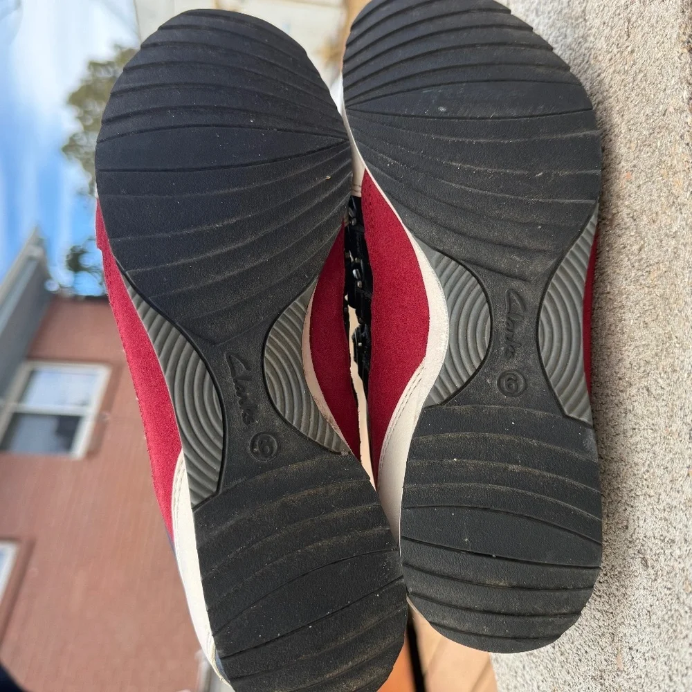 Clarks secured style