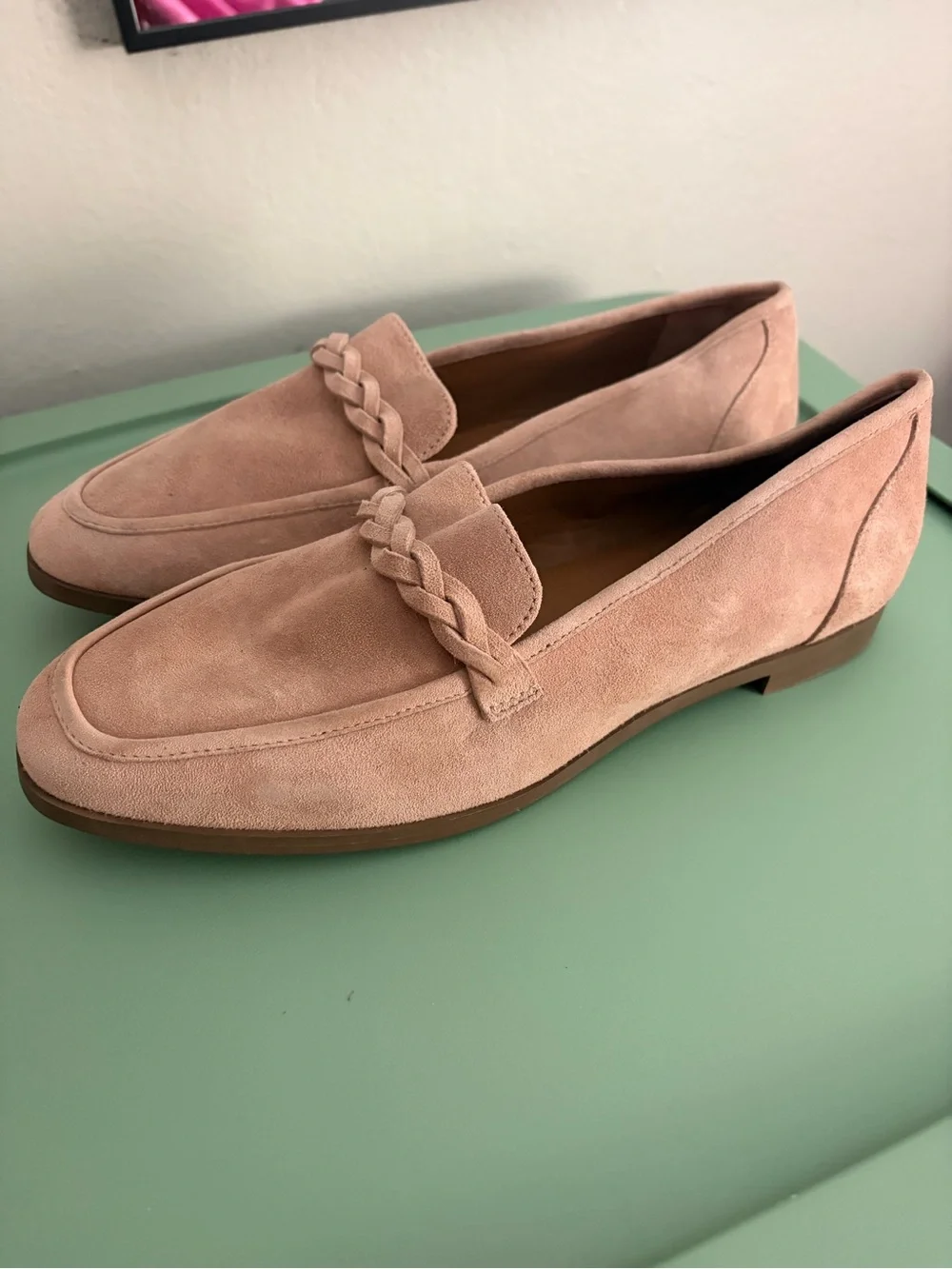 Seychelles suede loafers