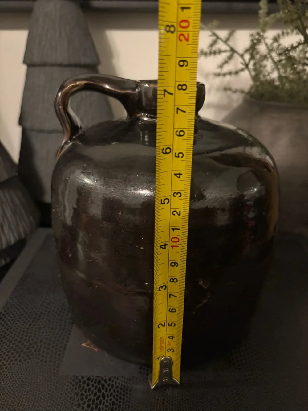 Vintage glazed ceramic