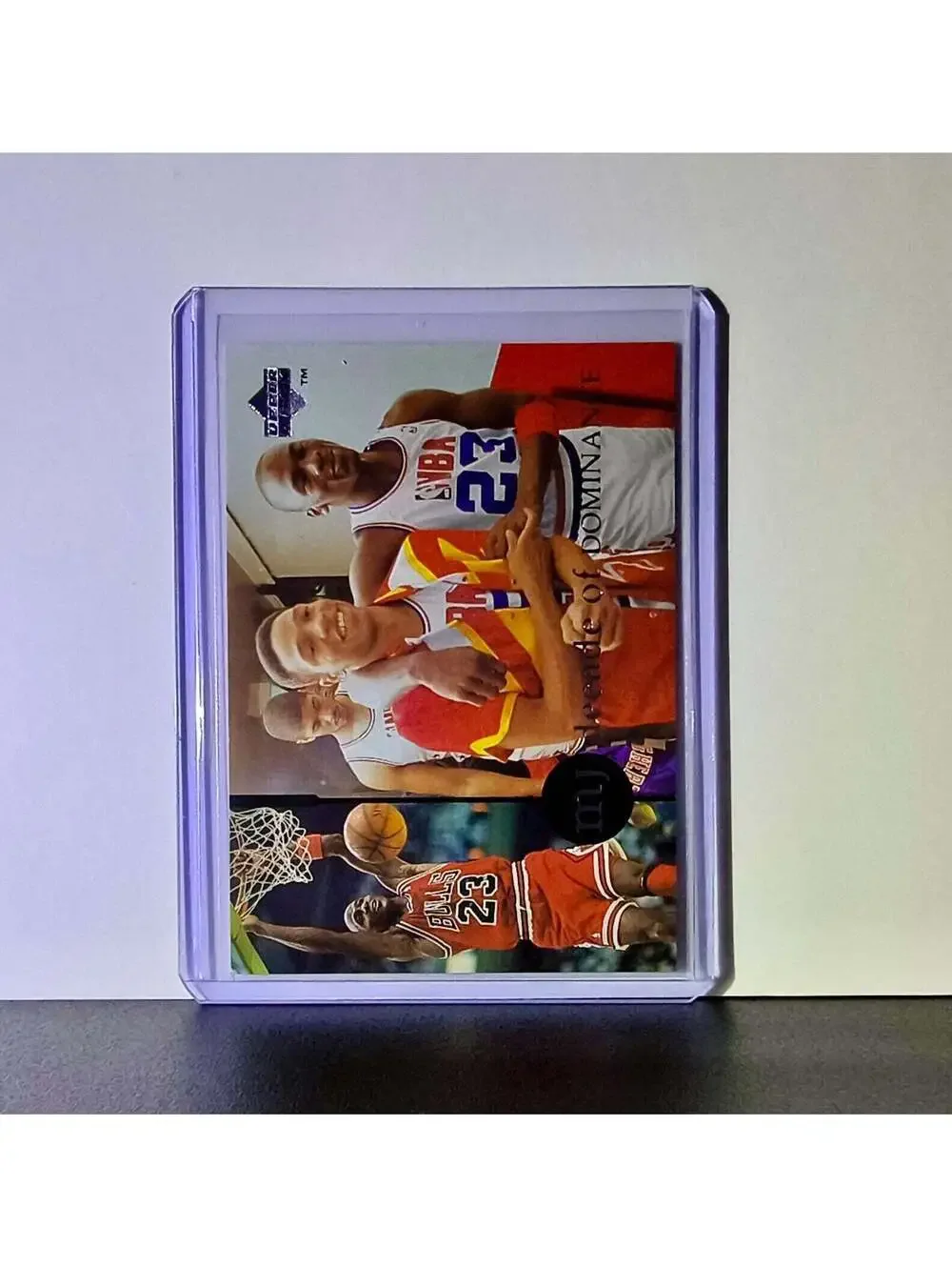 Michael Jordan 1994-95 Upper Deck Rare Air MJ Decade of Dominance #J4 Card Bulls