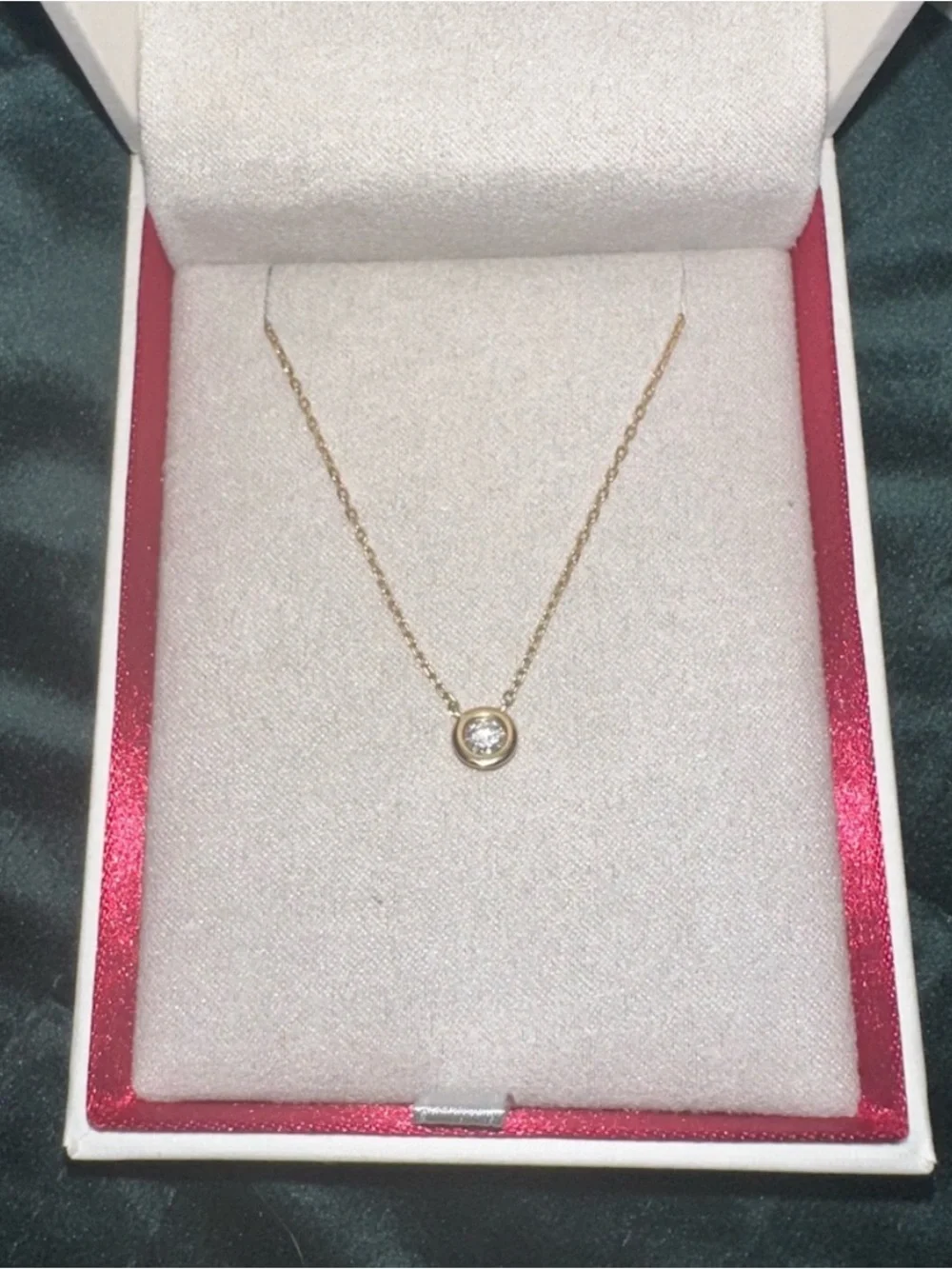 Catbird minimal necklace