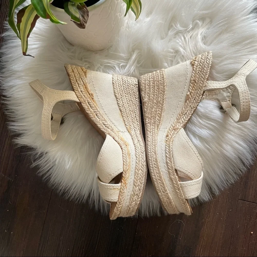 ShoeWoo espadrille wedge sandals