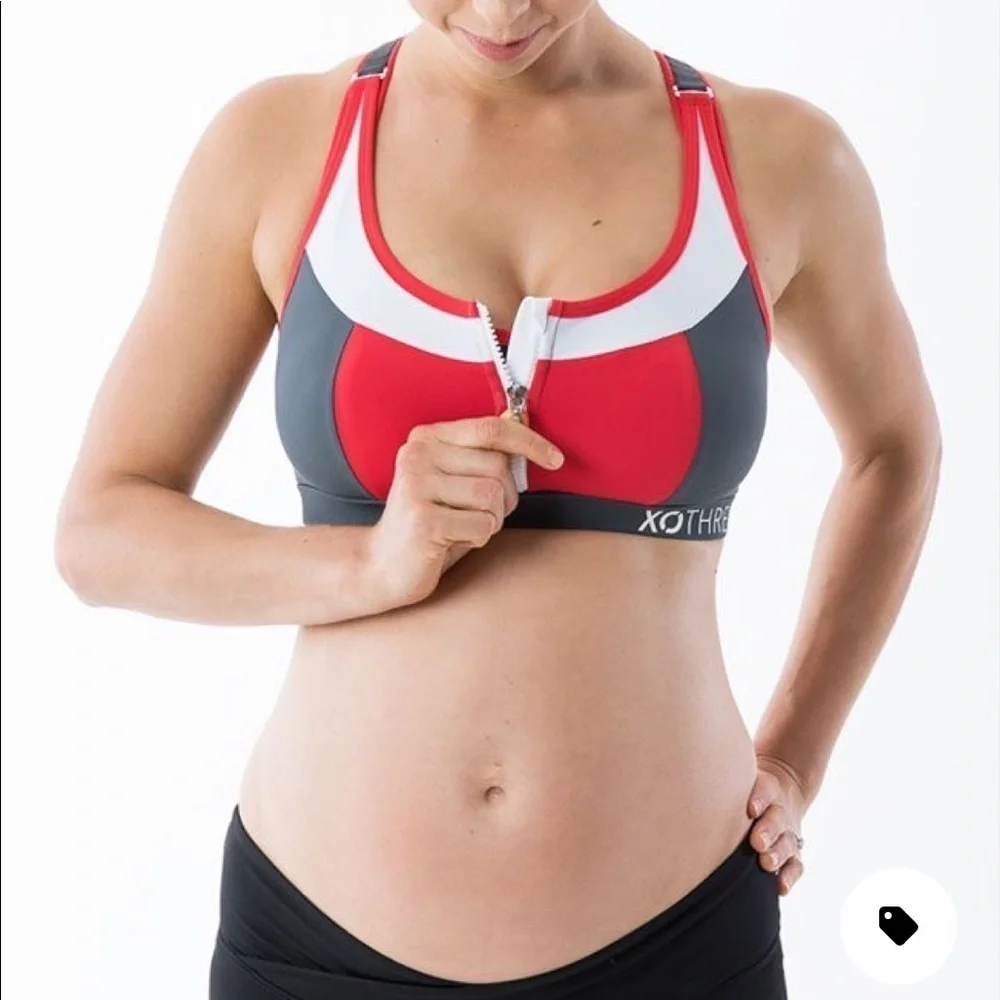 XOThree Tilly Jane Maternity Sports Bra Nursing
