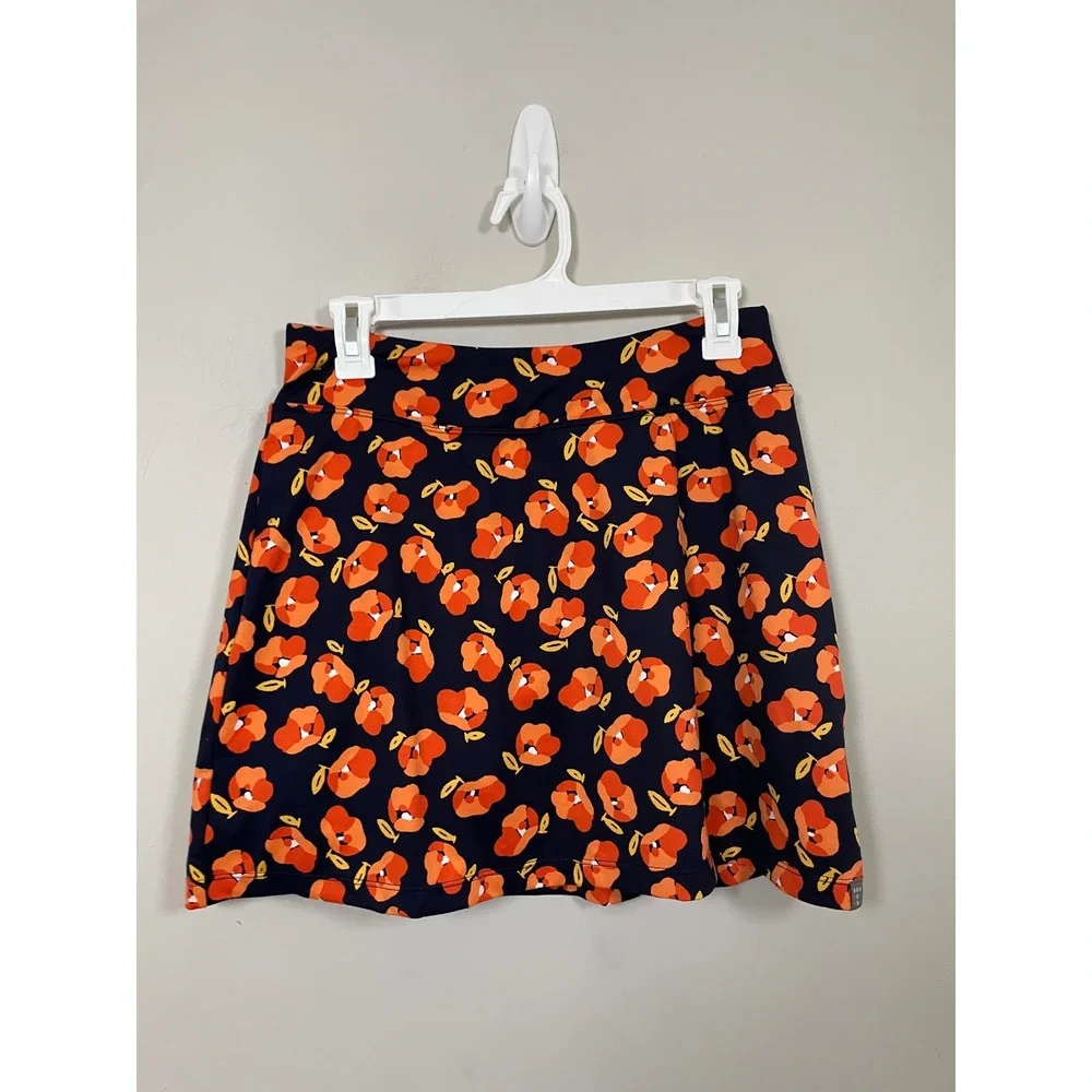Title Nine Buttah Athletic‎ Skort in Poppy Floral Print Size Small Athleisure
