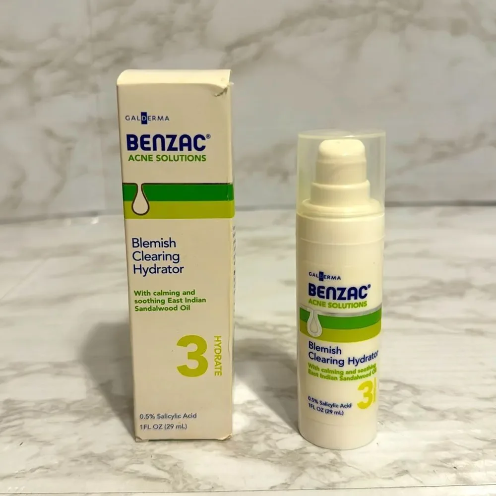 Benzac acne solutions‎ blemish clearing hydrator step 3
