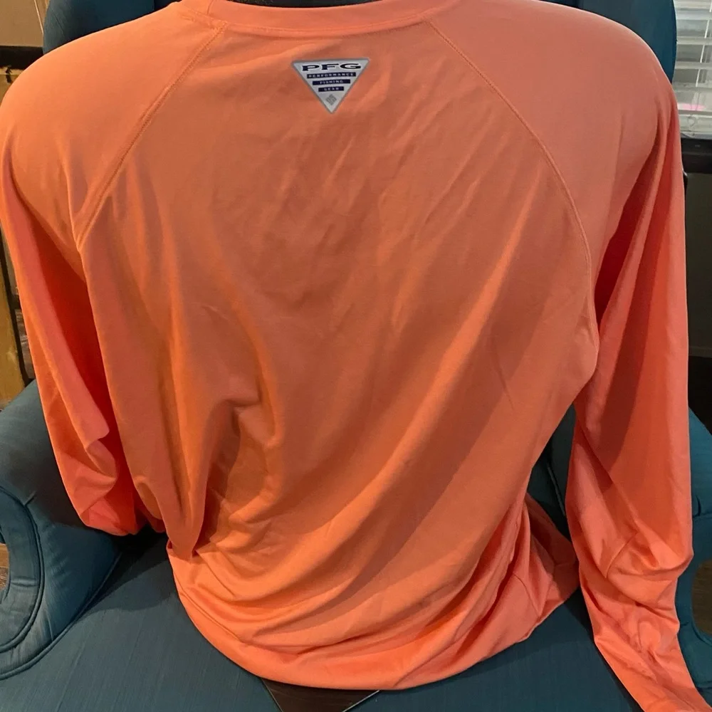 Men’s Columbia Bright Orange Sportswear‎ Top Size XL
