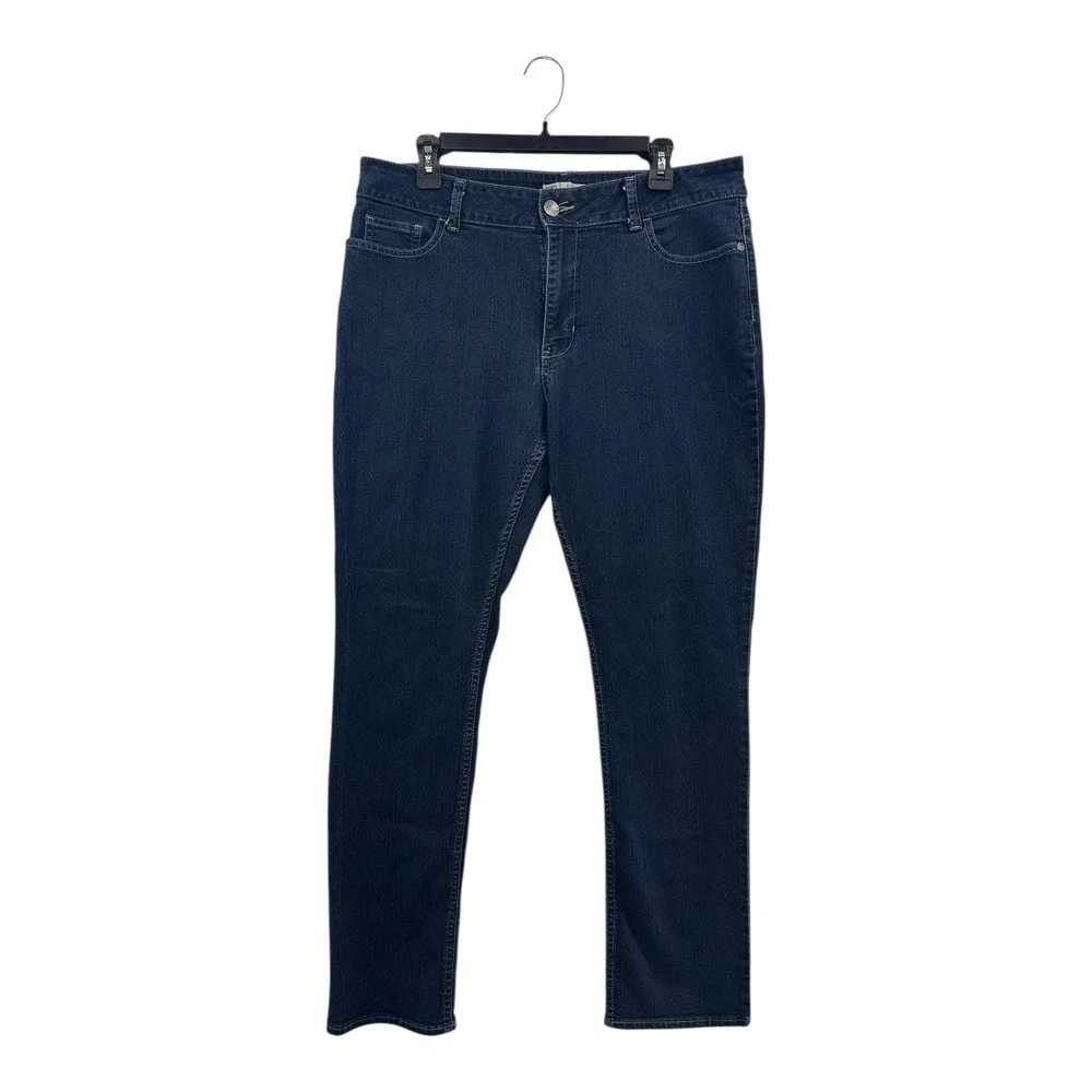 Riders by‎ Lee Curvy Fit Skinny Jeans Dark Wash Women's Size 16 Average