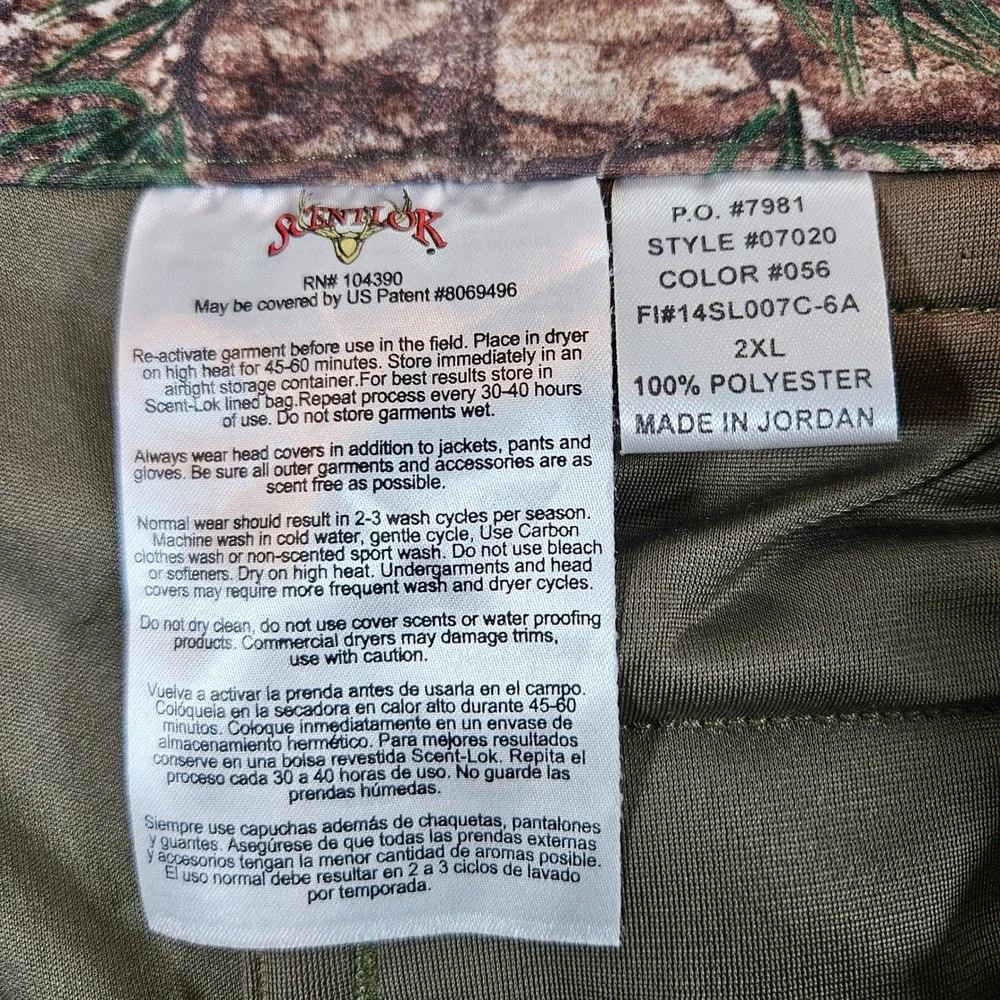 Scentlok hunting pants