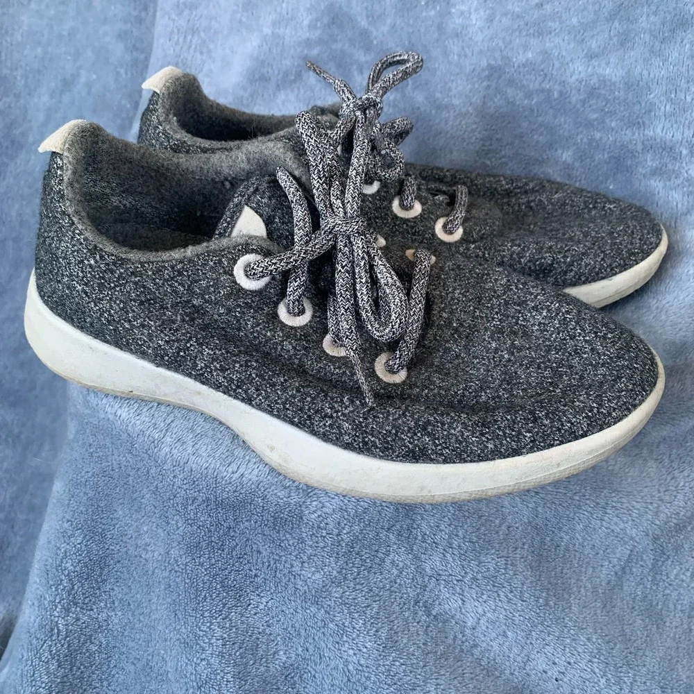 Womens Allbirds Wool Runners‎ Gray size 7