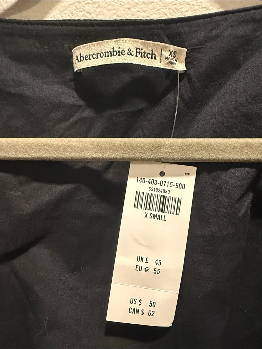Abercrombie & Fitch new tags