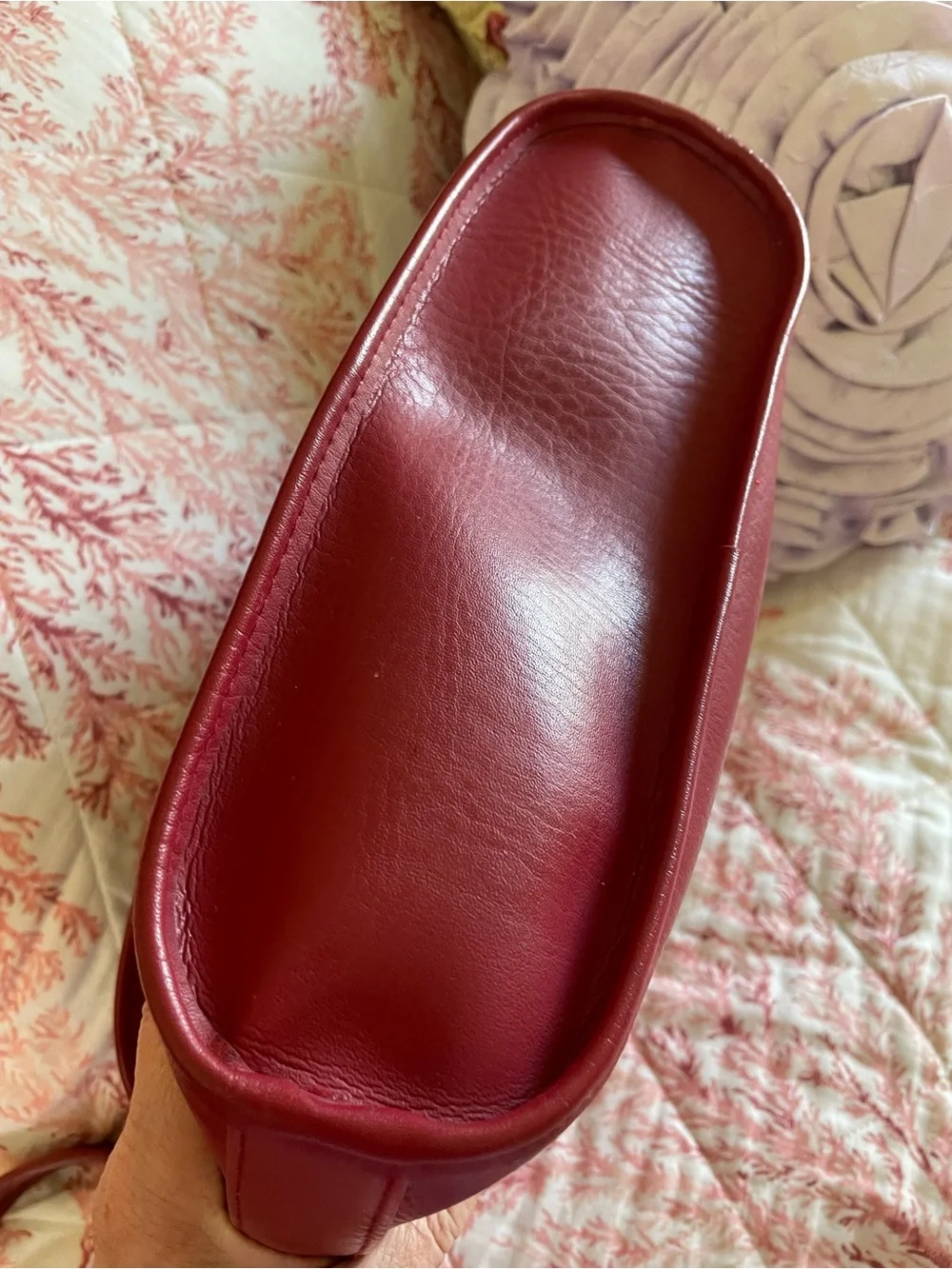 Coach classic red