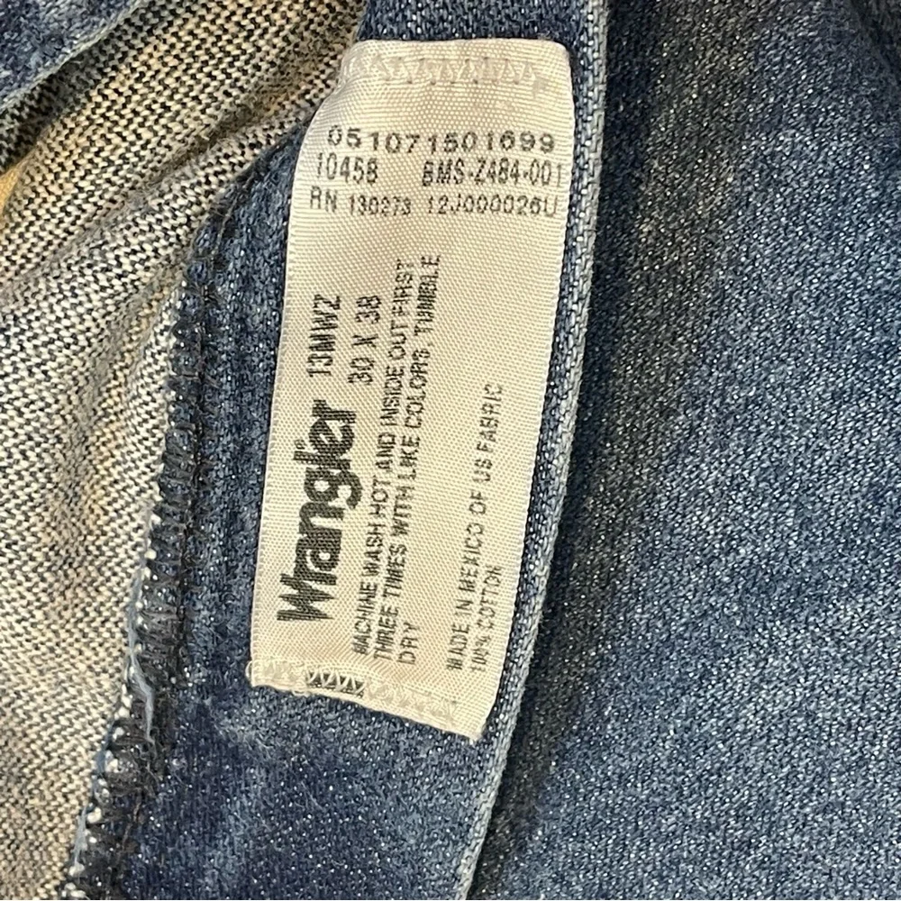 Wrangler blue jeans