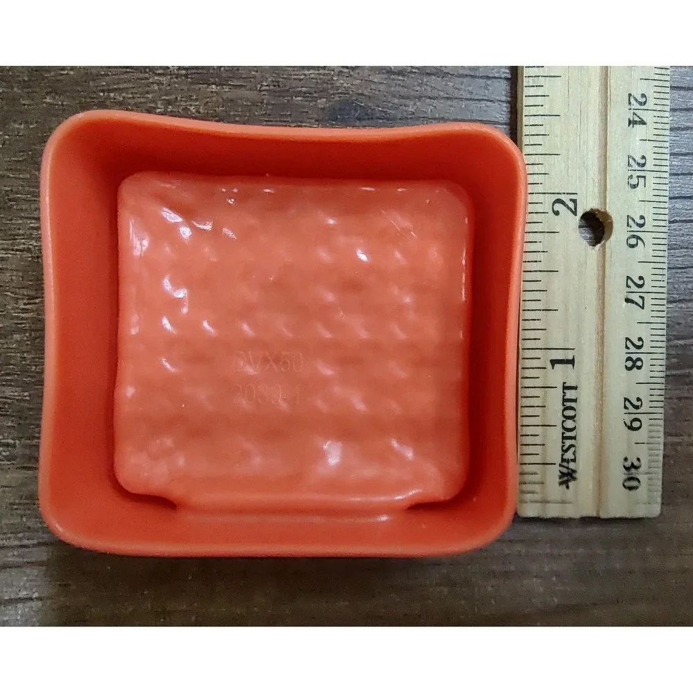 Barbie Orange Plastic Doll Pet Bed Square Pillow Design Dog Cat Z30
