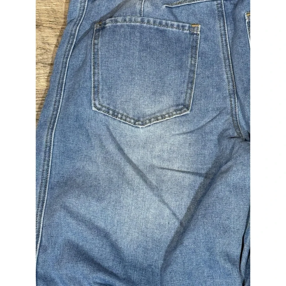N/A denim bib