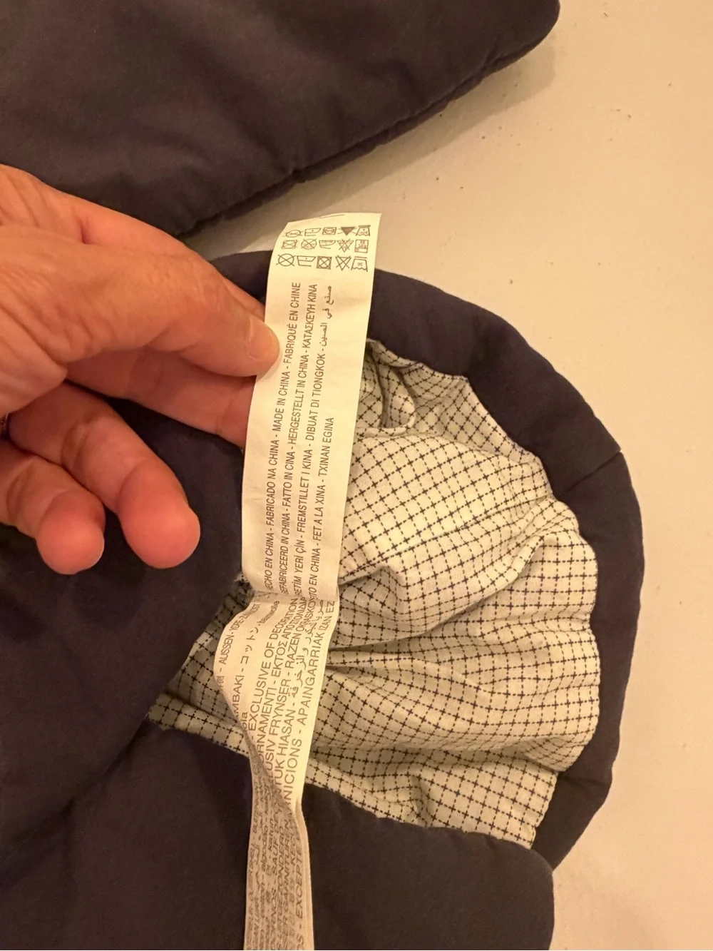 ZARA Baby Essentials Padded Blazer Jacket Navy 12-18M Size 86