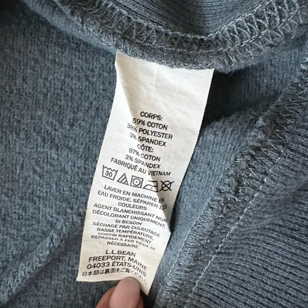L.L. Bean soft midweight