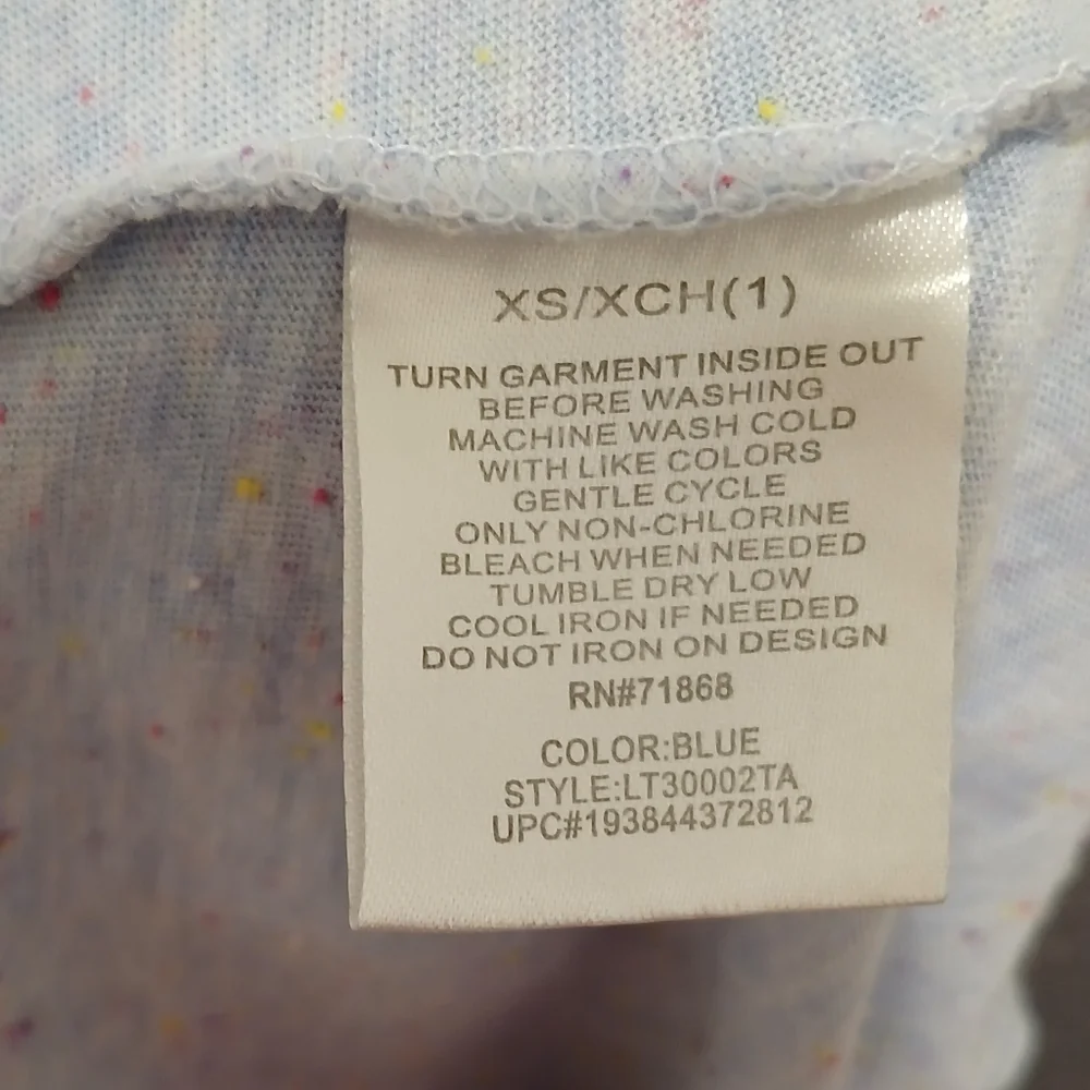 Disney size xs