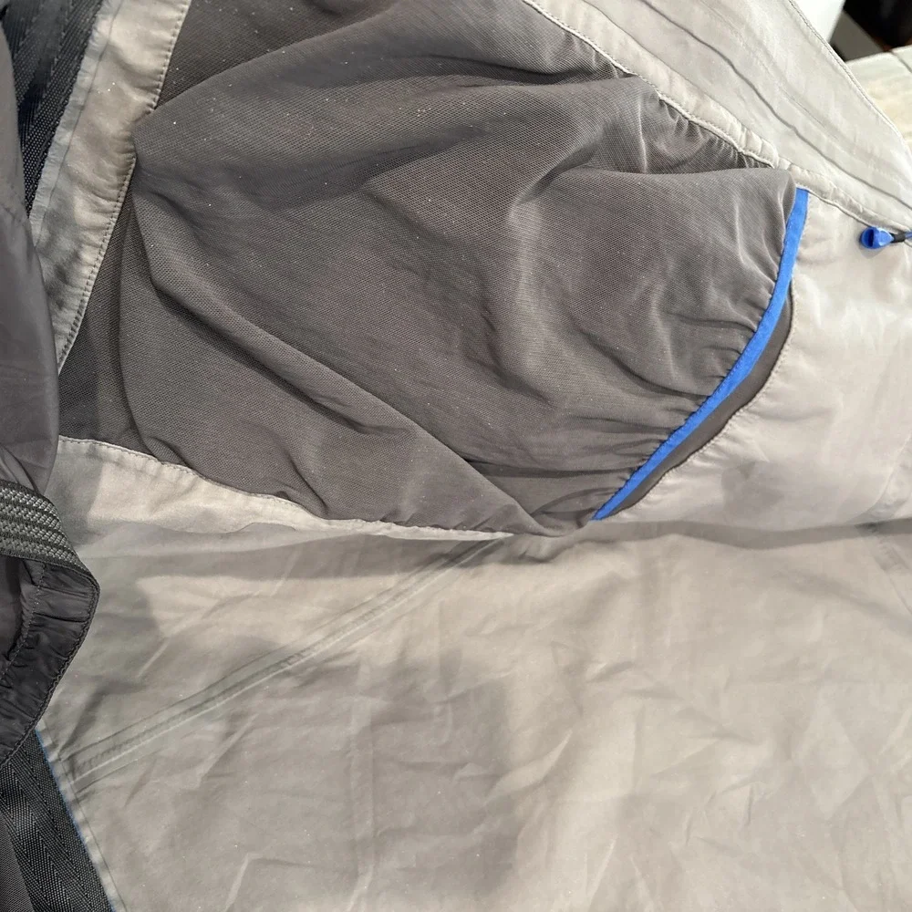 Mountain Hardwear Dry Q Elite Minalist Ski Jacket Recco Men's XLarge Blue‎ READ