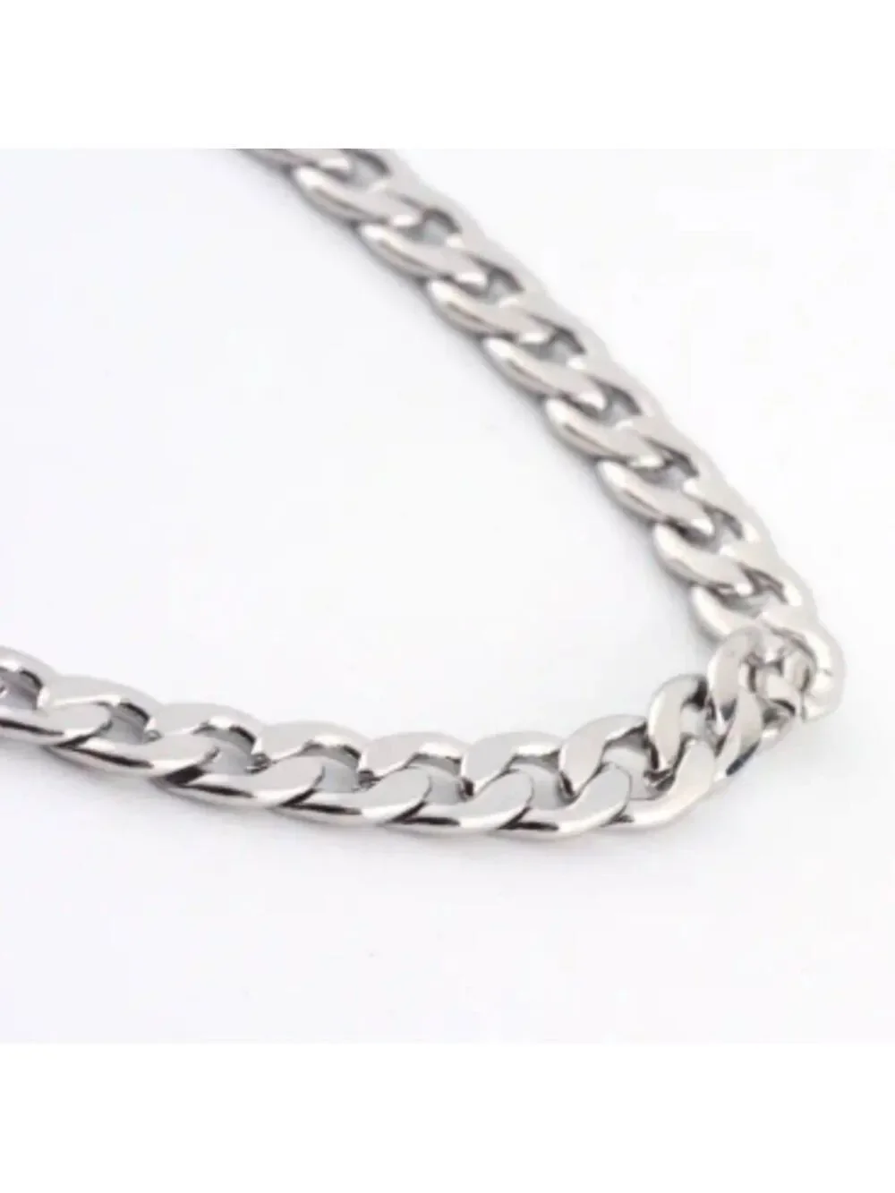 Chain--Stainless Steel 3mm Curb Link  24