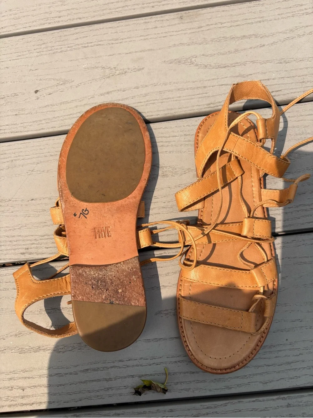 Frye women strappy
