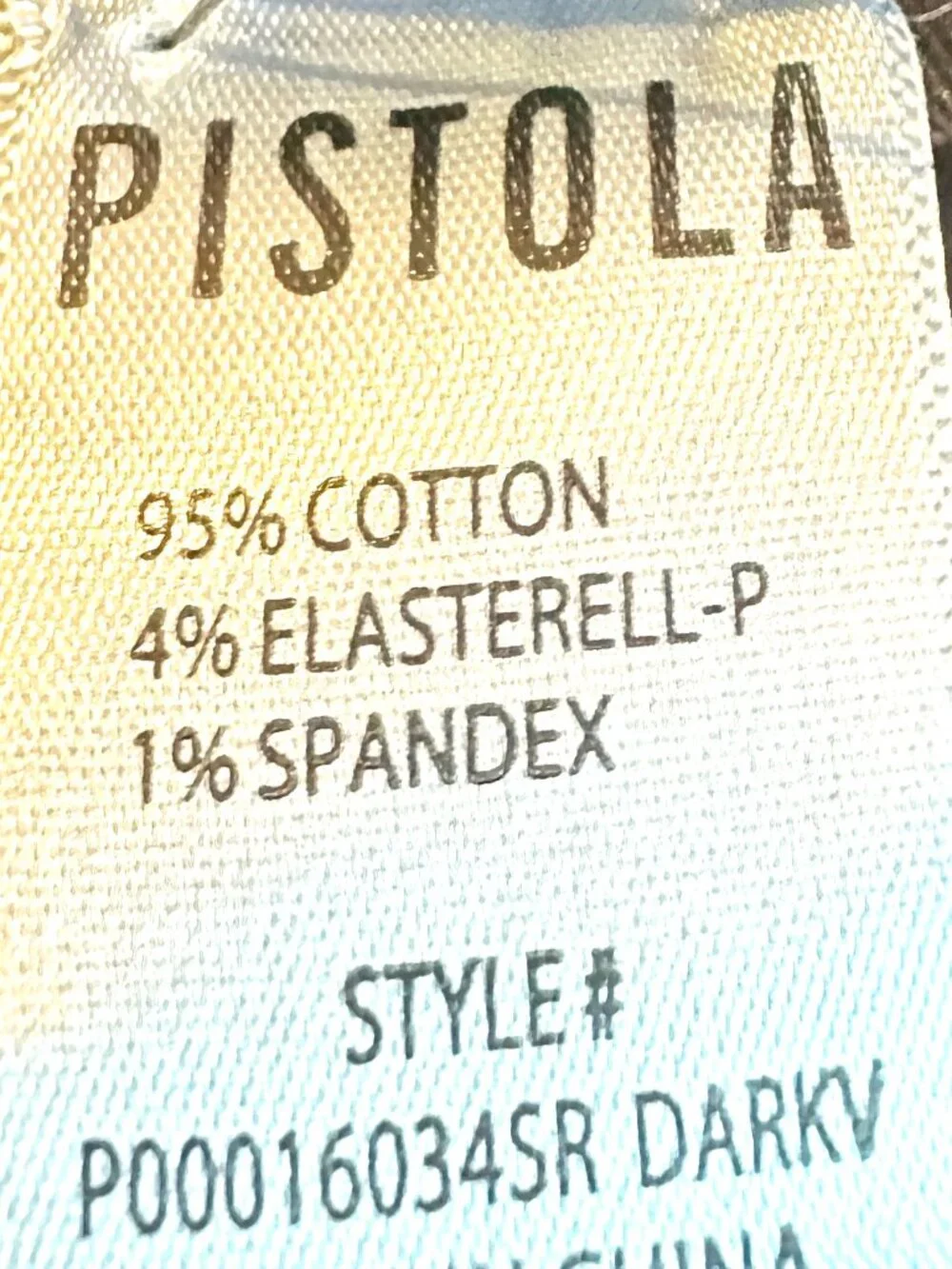 PISTOLA ALINE HIGH RISE BLACK SKINNY JEANS SIZE 27 NWOT