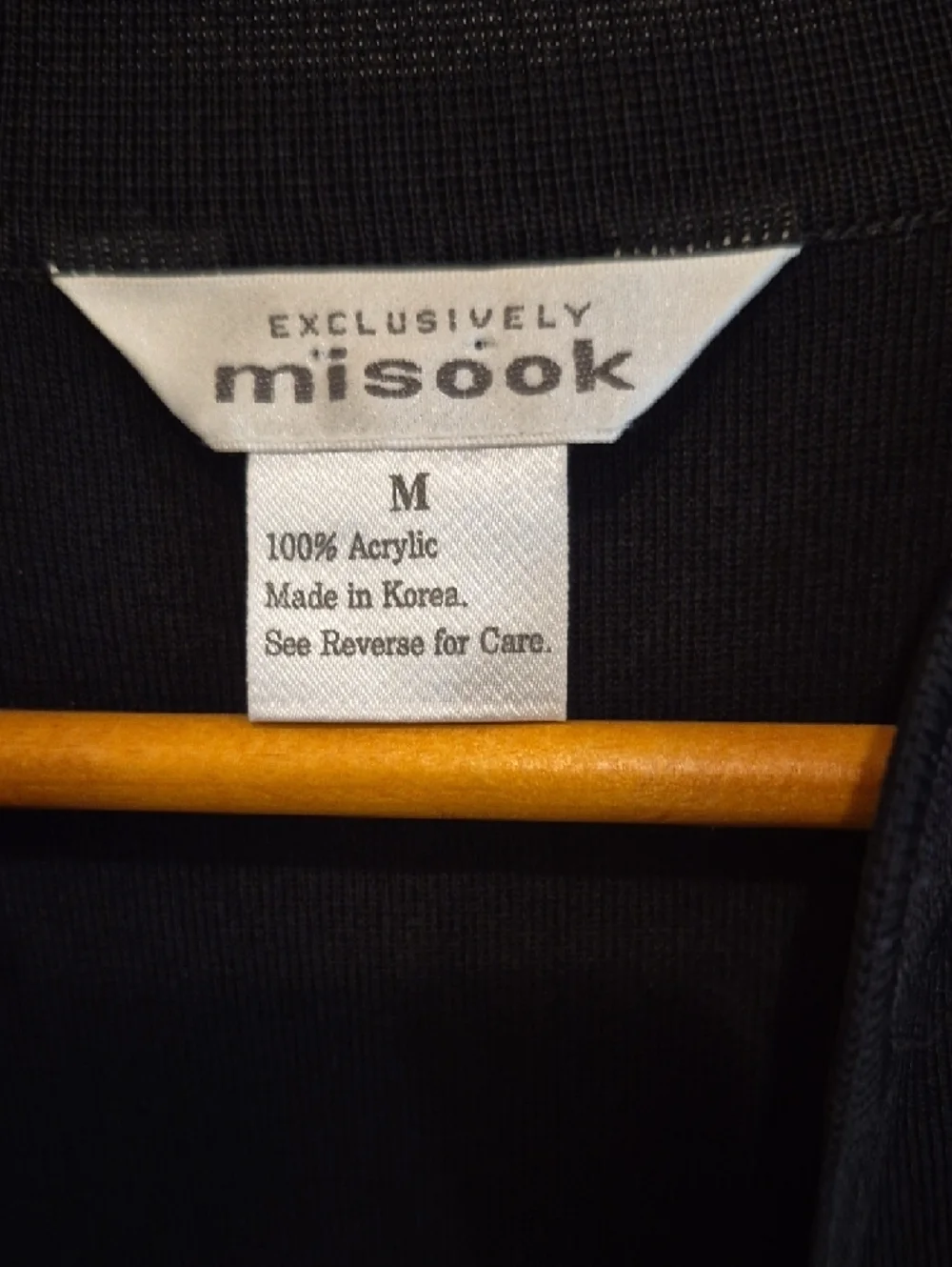 Misook open front