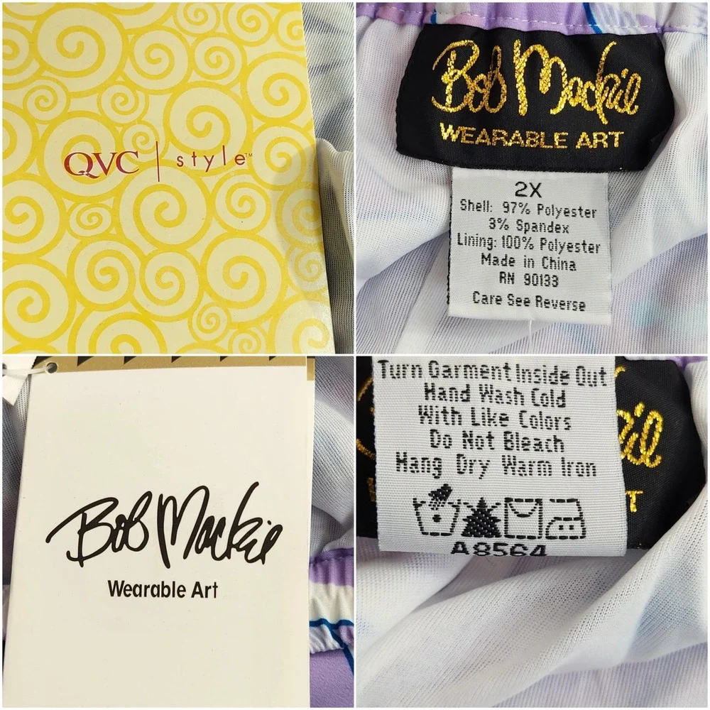 Bob Mackie Wearable Art measurements waist