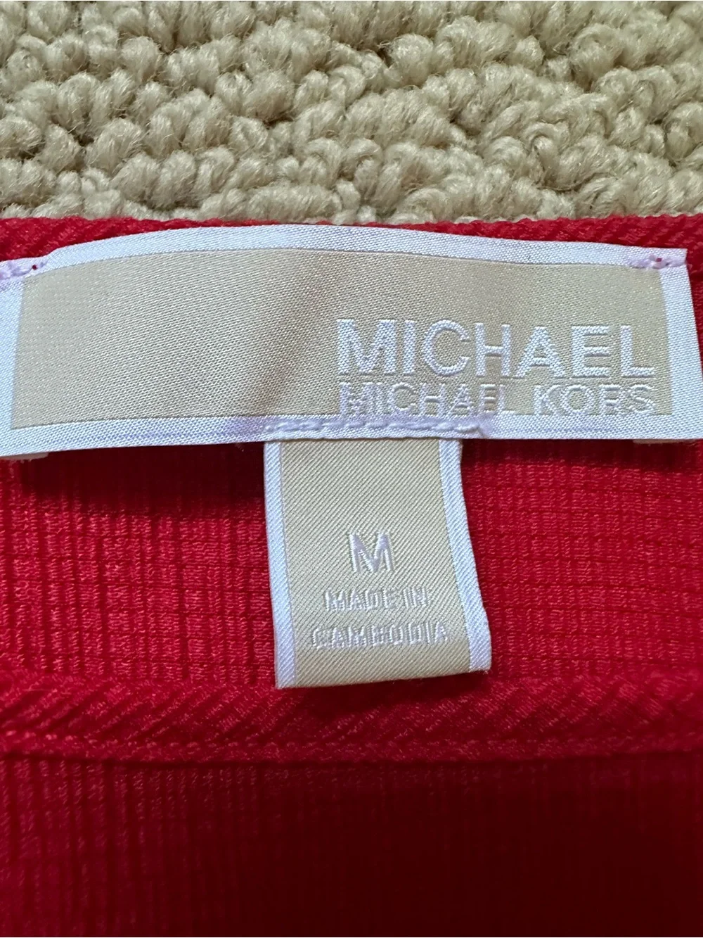 Michael Kors add vibrant