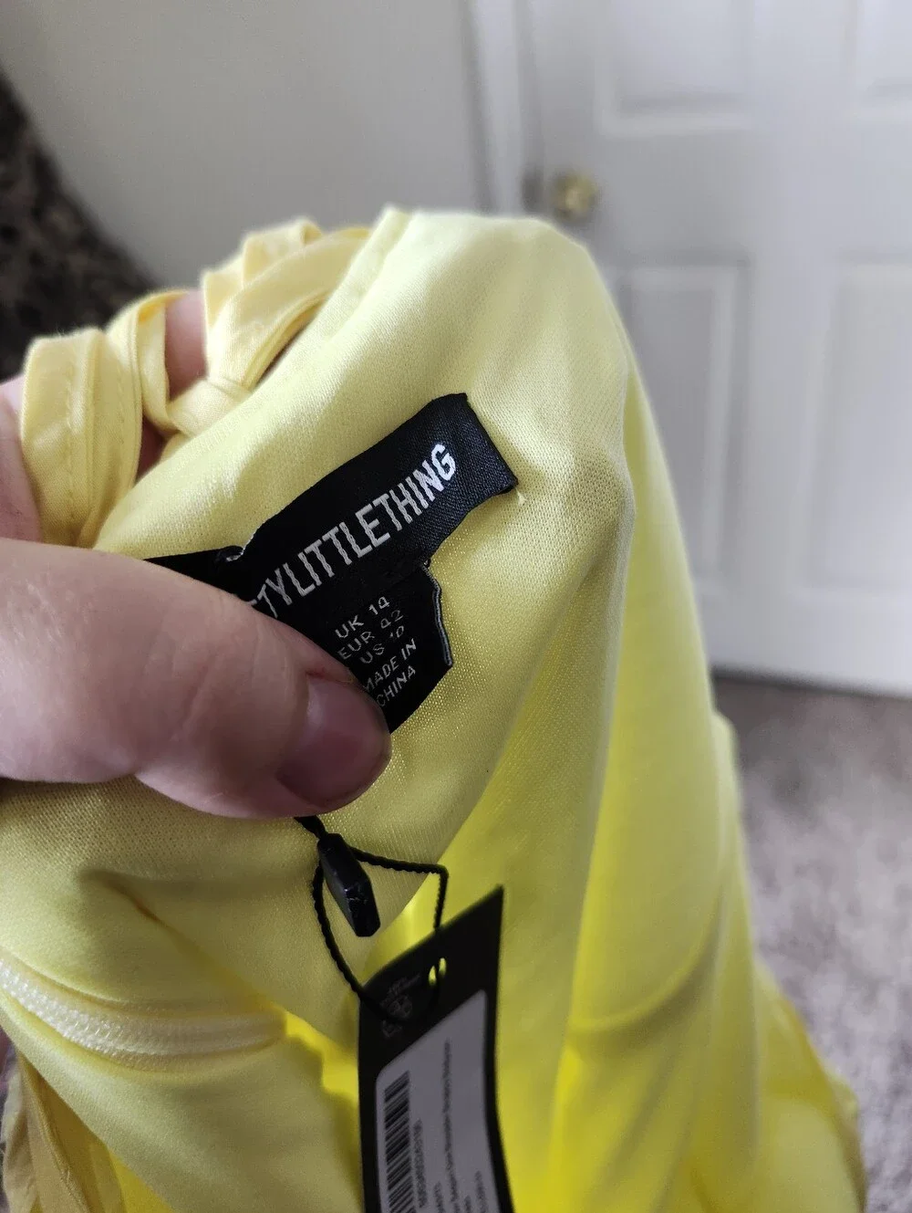 PrettyLittleThing bright yellow