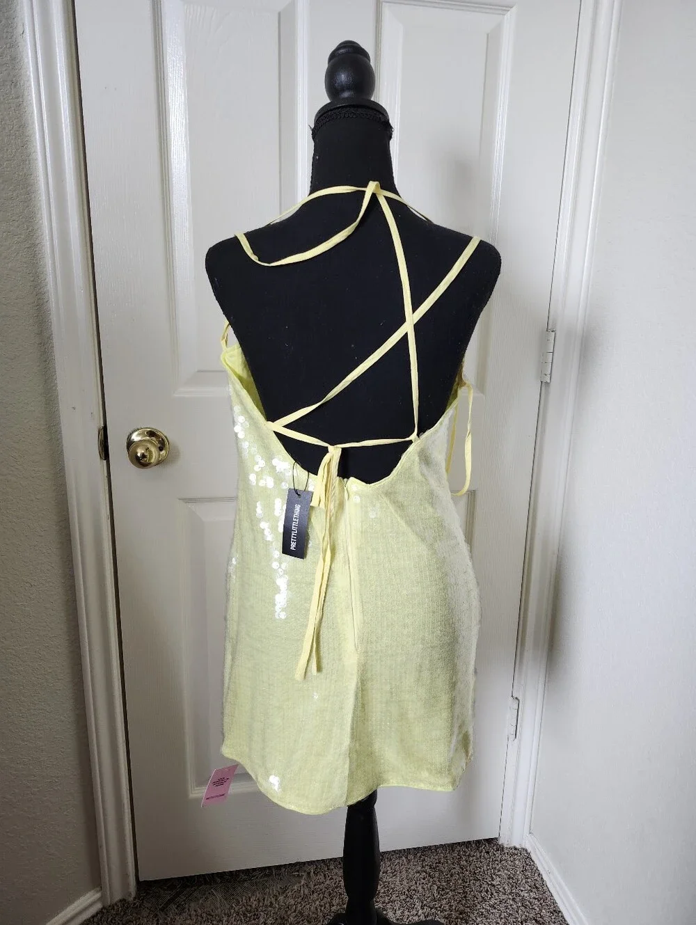 PrettyLittleThing bright yellow