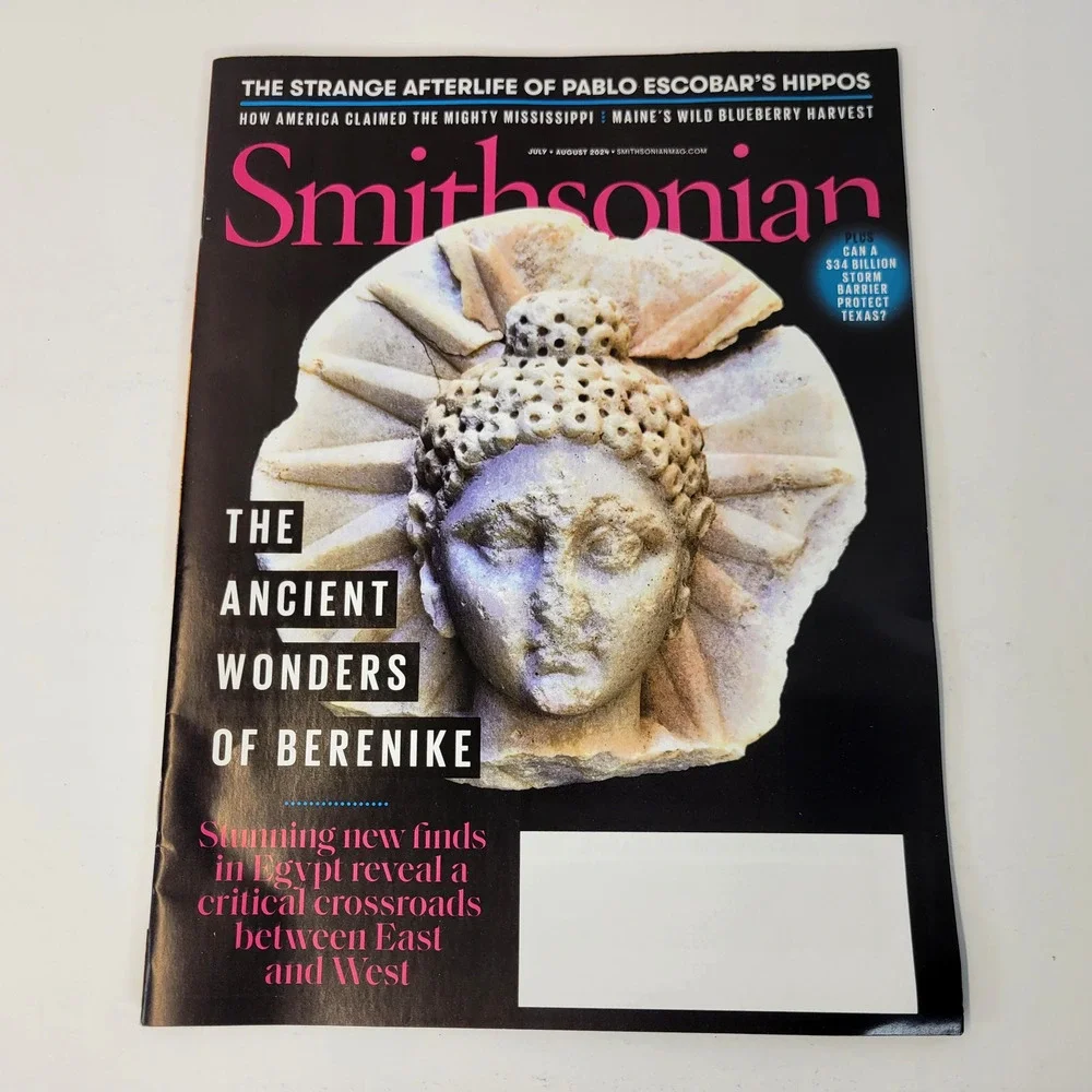 Smithsonian Magazine July August 2024‎ Ancient Wonders Of Berenike Back Issue