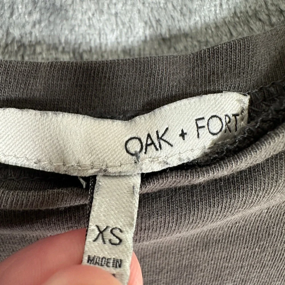 OAK + FORT neckline perfect jersey