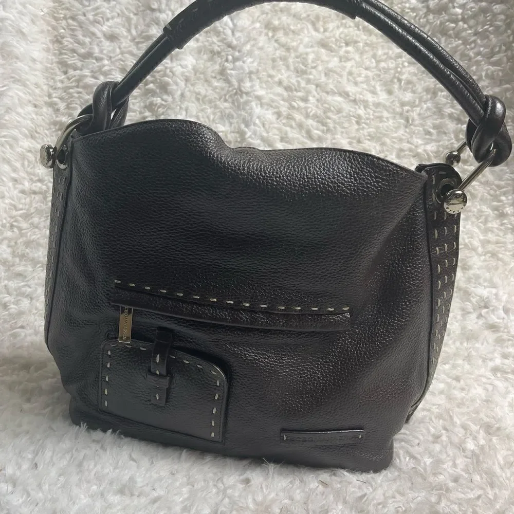 BCBGMaxAzria hobo leather