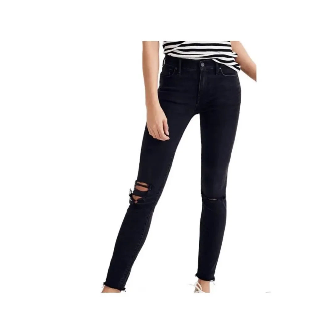 Madewell black skinny