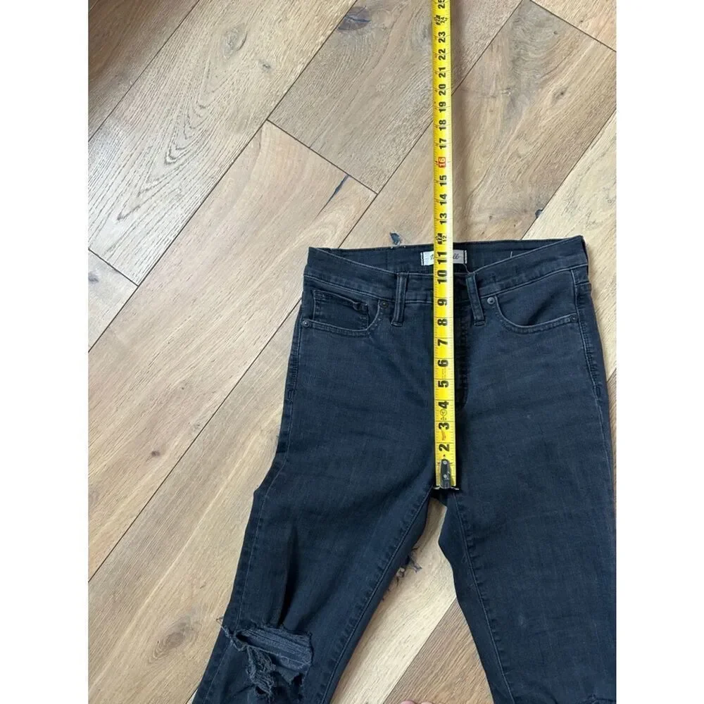 Madewell black skinny
