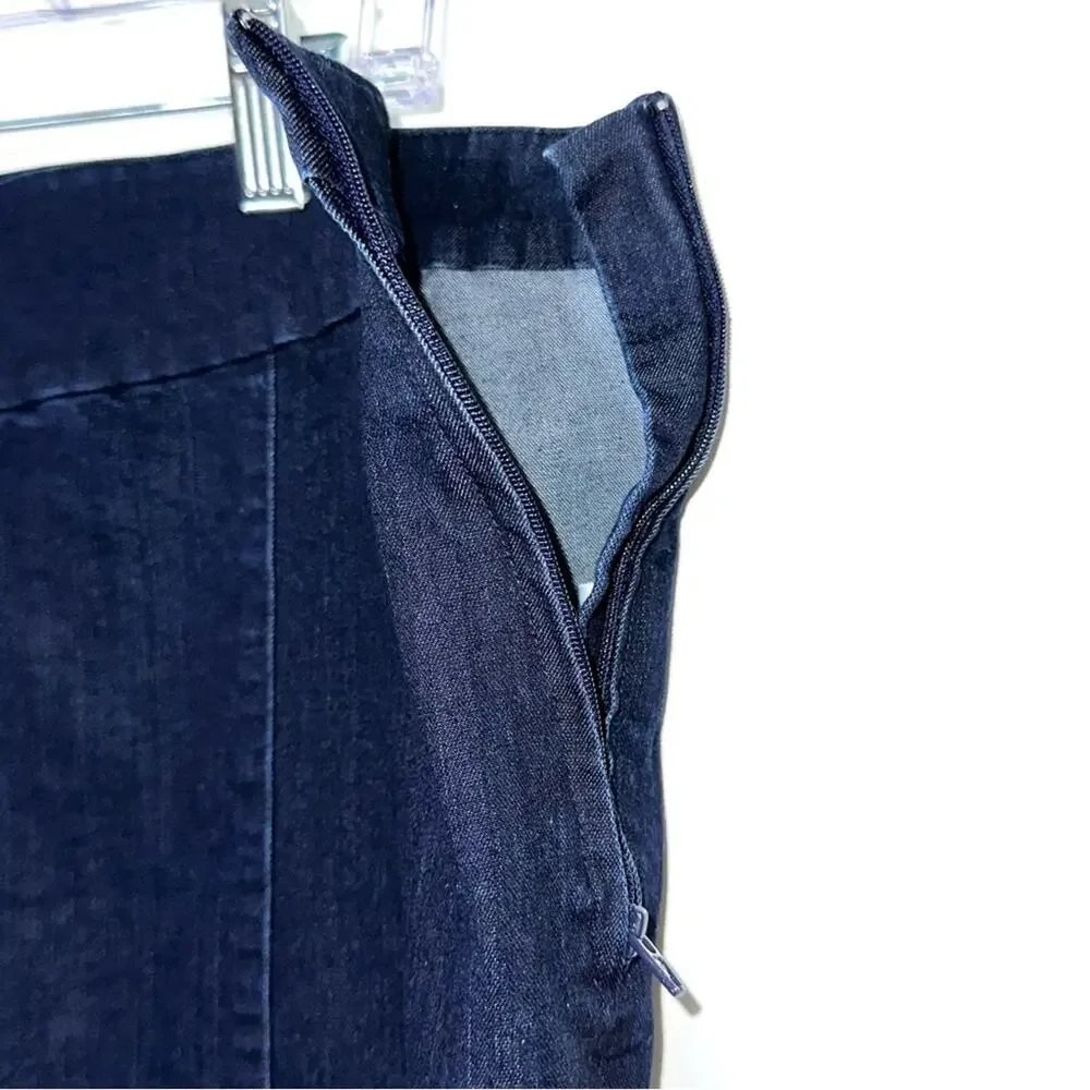 Modcloth denim cropped