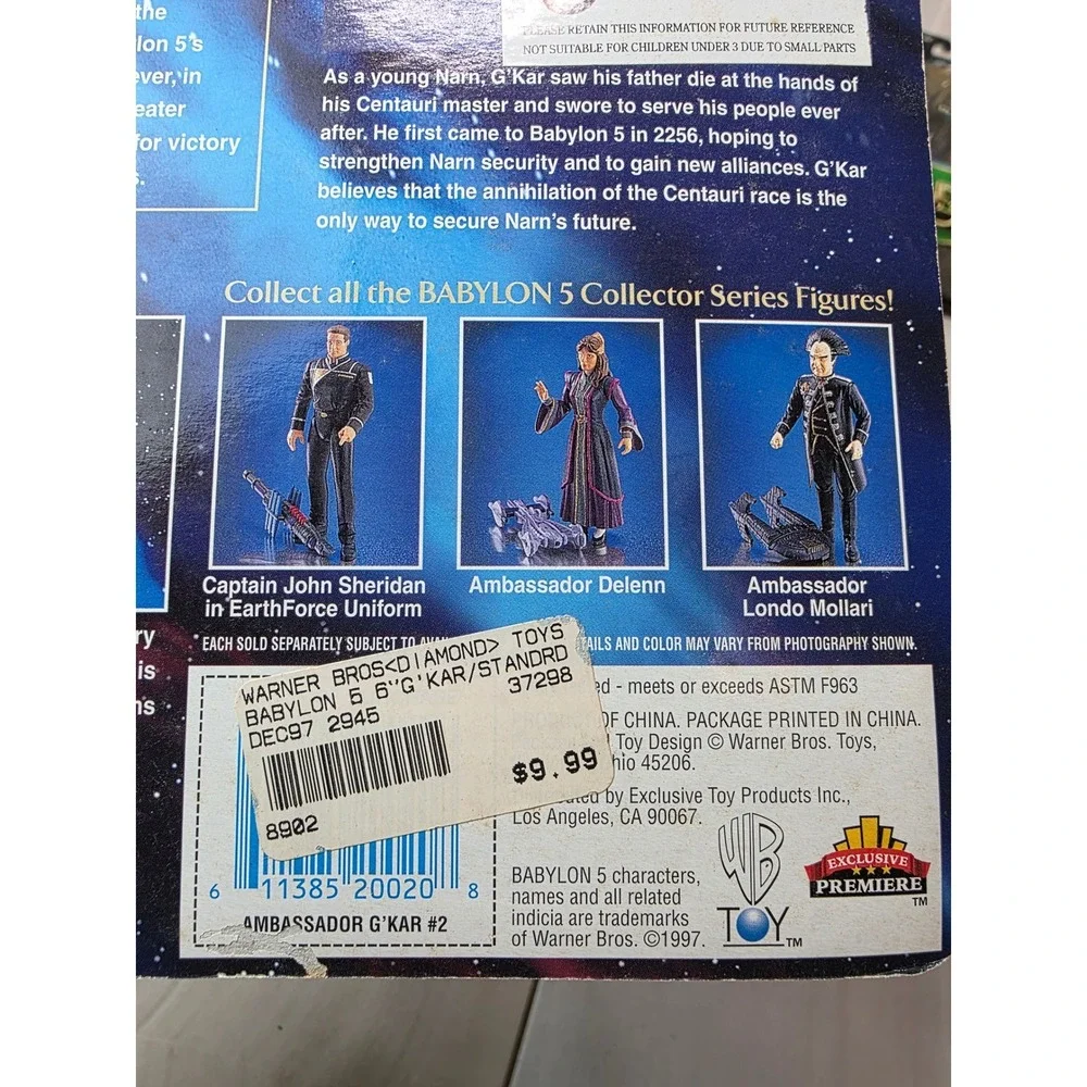 Exclusive Toy Products babylon earth