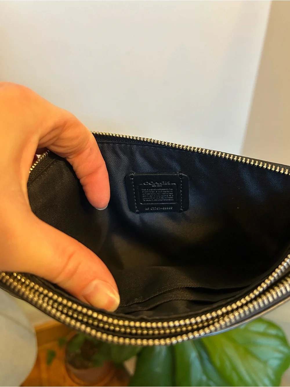 Coach compact wristlet