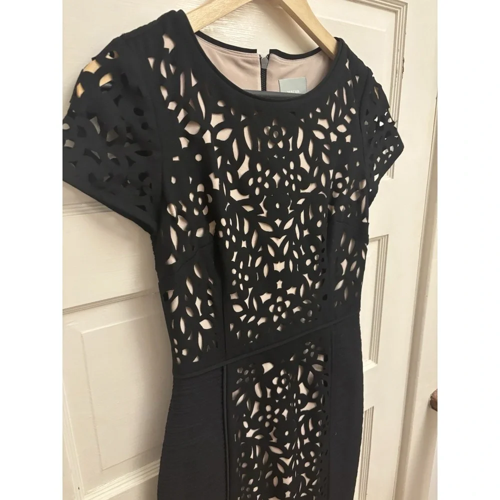 Anthropologie cutout floral