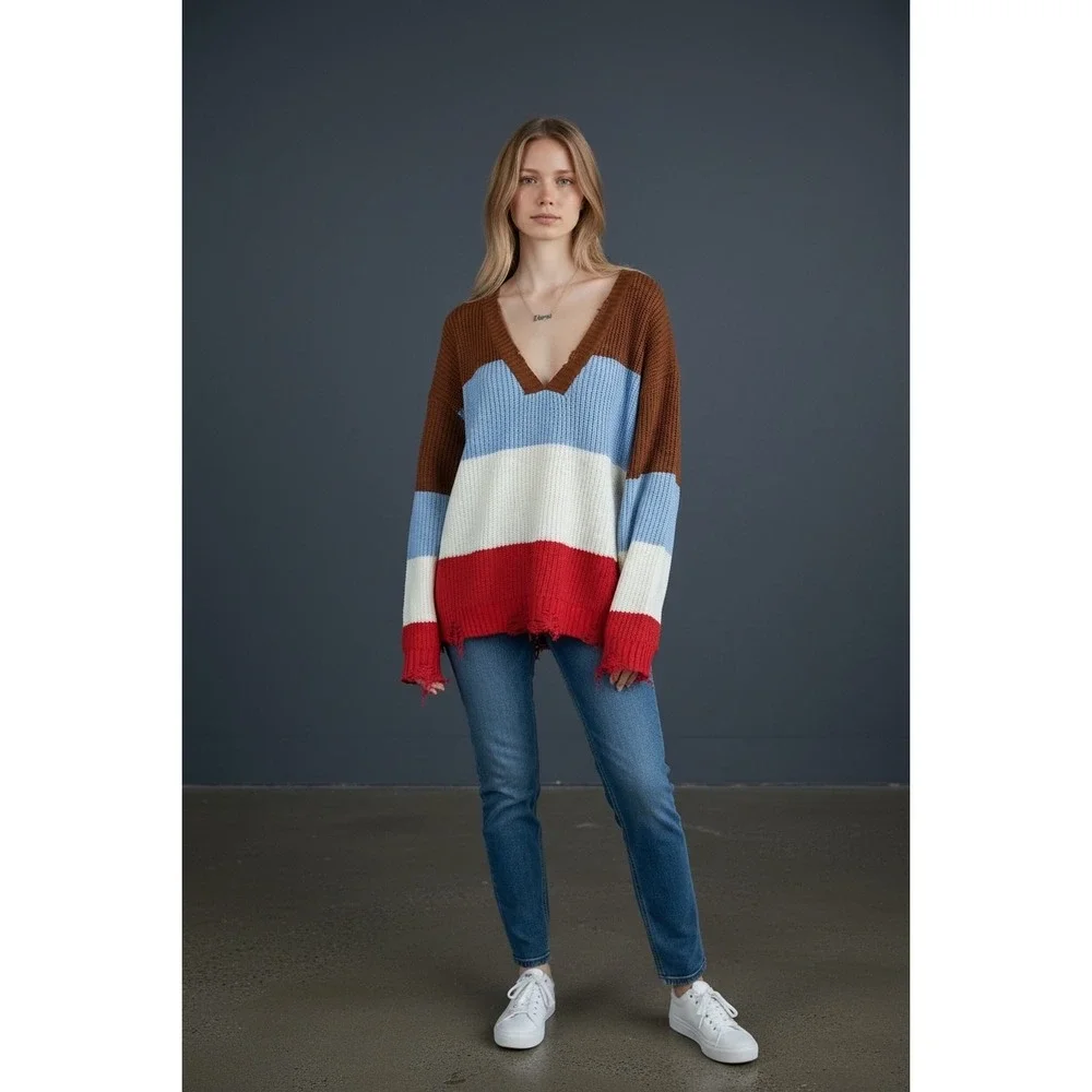 POL colorful striped
