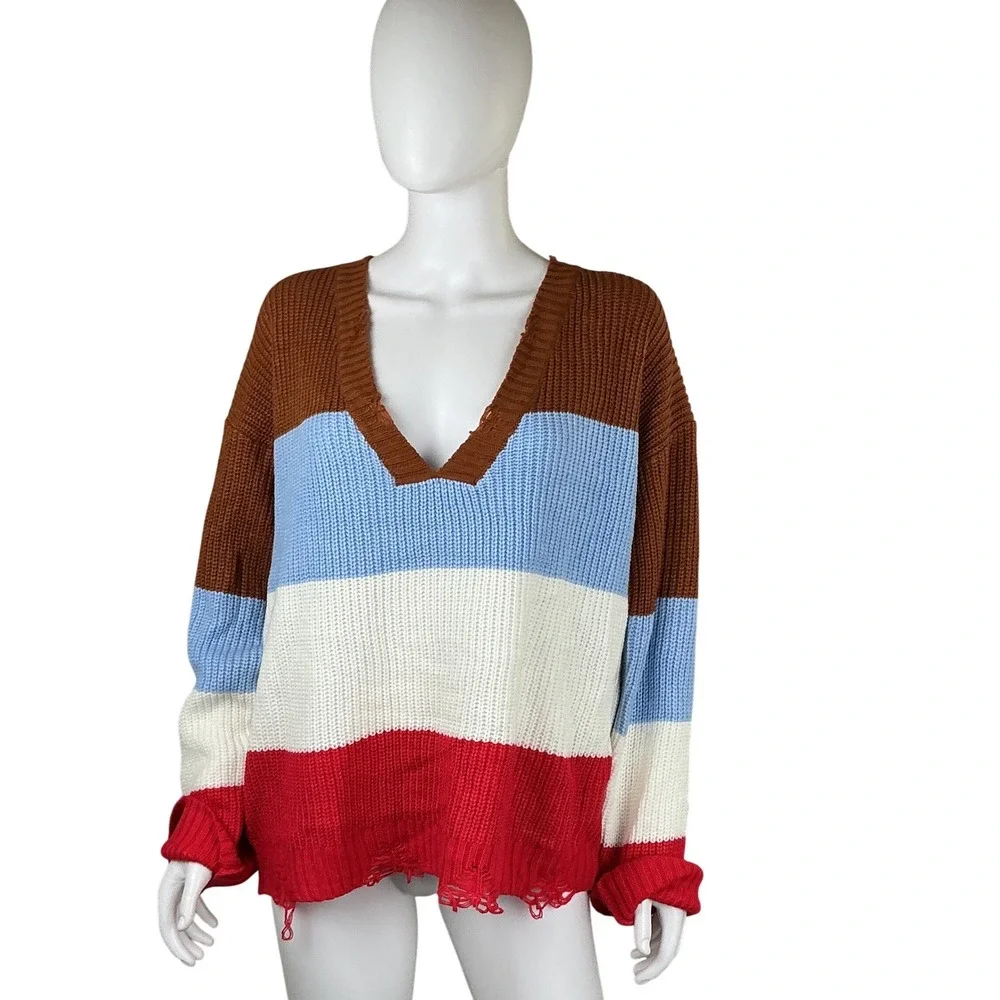 POL colorful striped