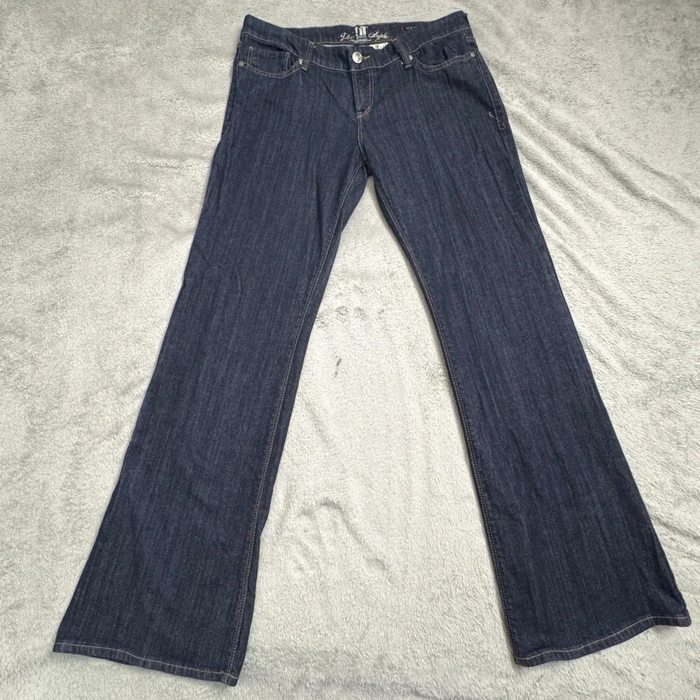 !IT Hottie Jeans Women's Tagged‎ Size 31 Reg. Blue Stretch Boot Cut